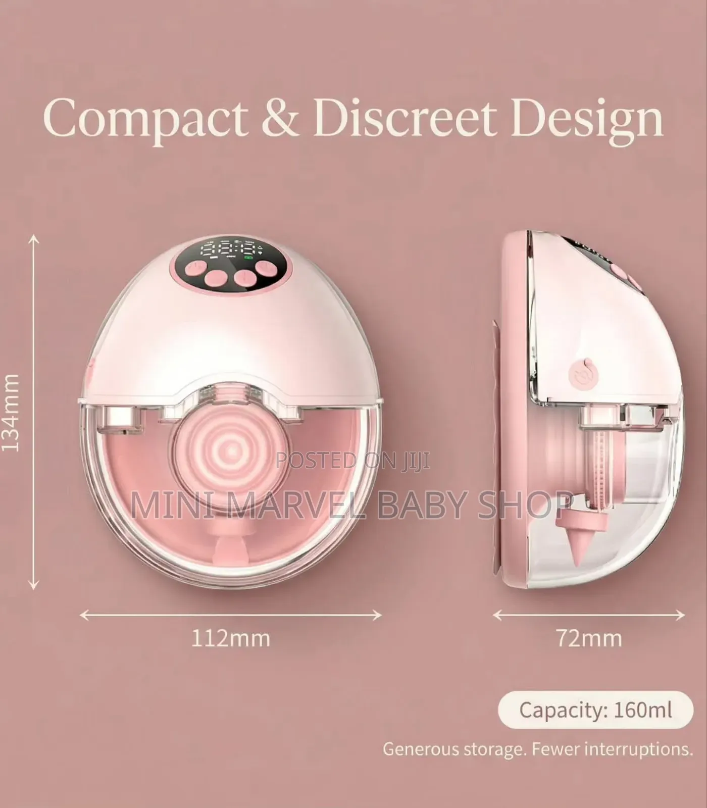 Jatino Double Wearable Breast Pump