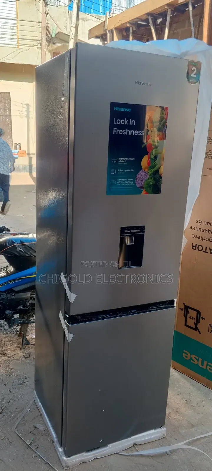 Original Hisense Fridge 255 L Double Door