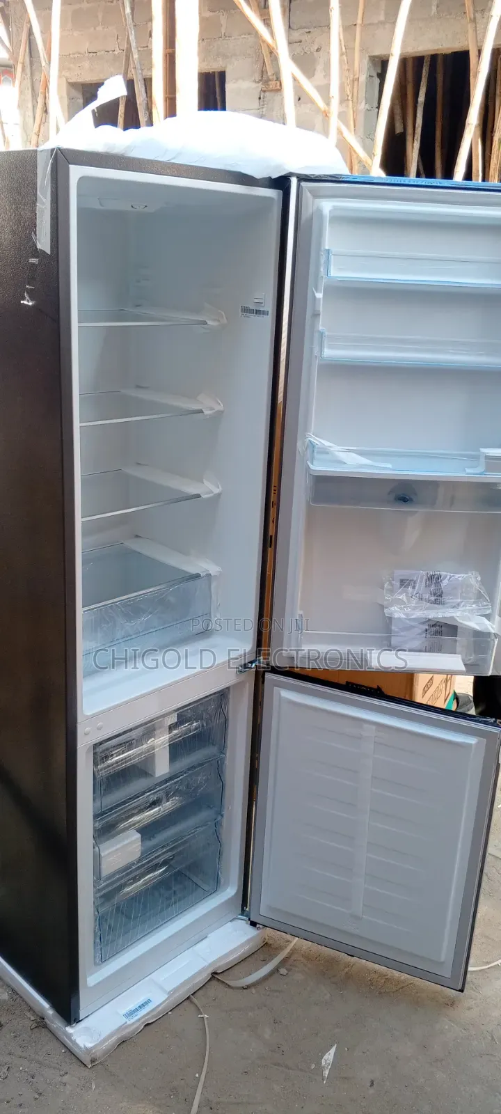 Original Hisense Fridge 255 L Double Door With Dispenser