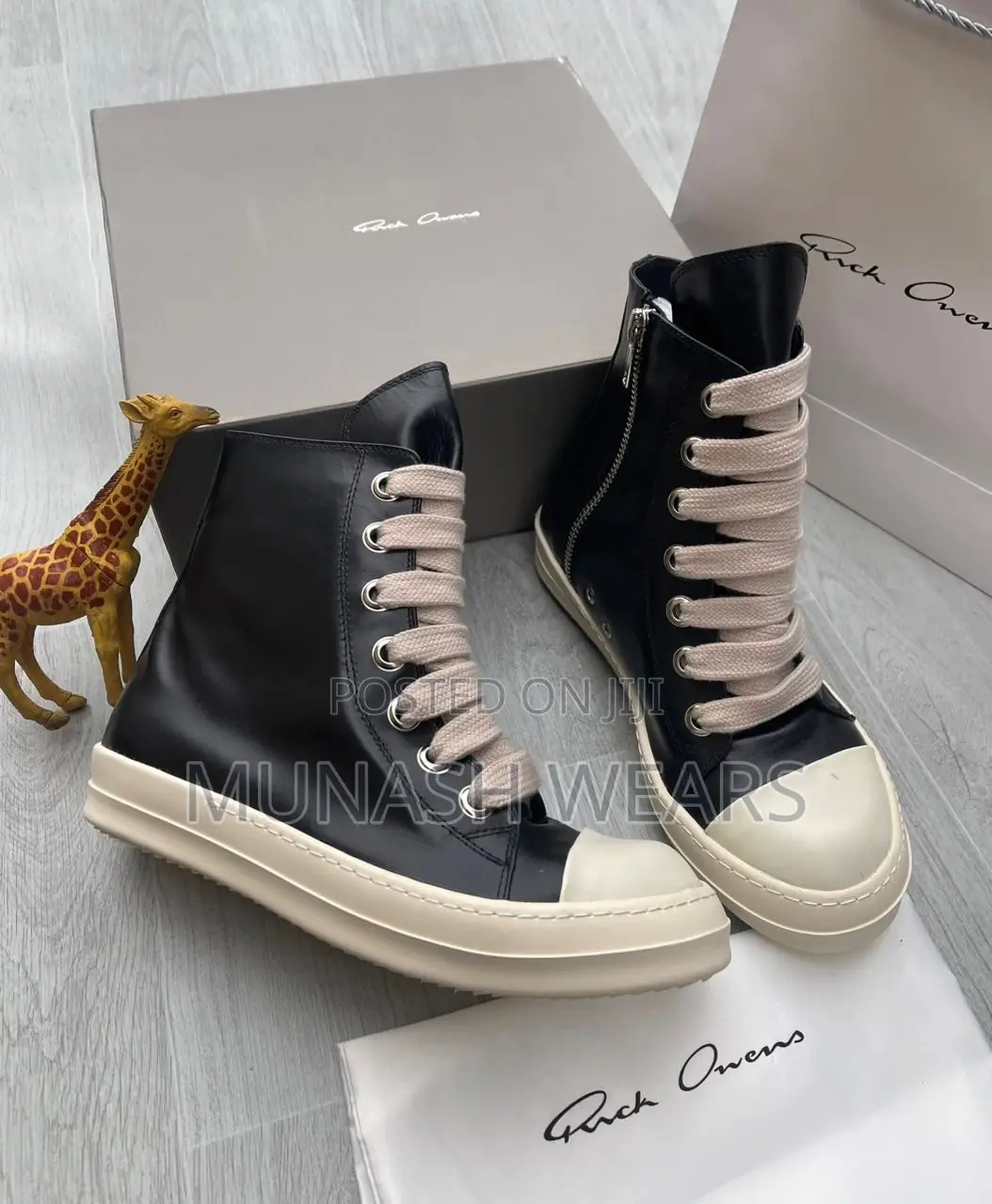Rick Owen High Cut 40-46 Available
