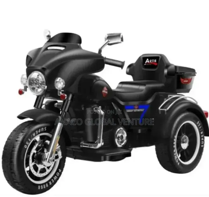 Children Big Power Bike Age of 6 to 12
 Black Colour