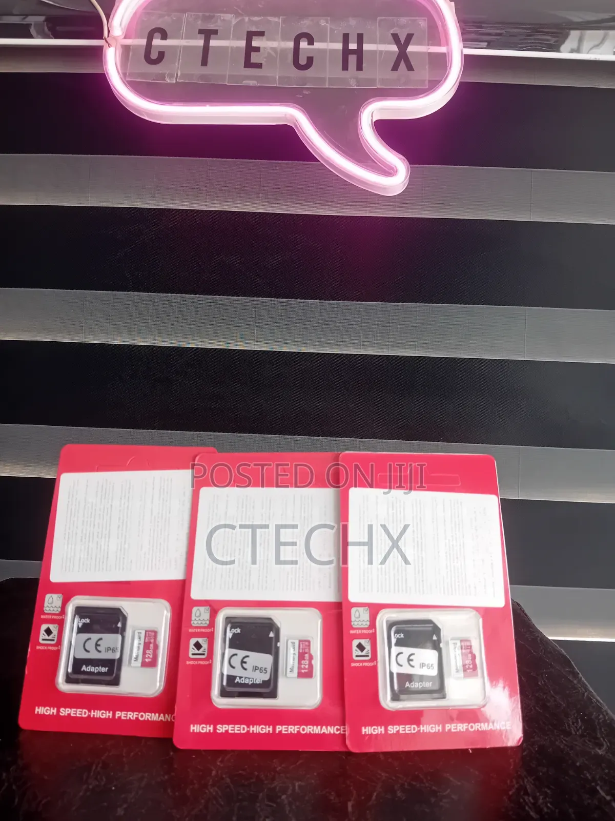 128GB High Speed Micro SD Card With Adapter for Camera, Phones,,Drones