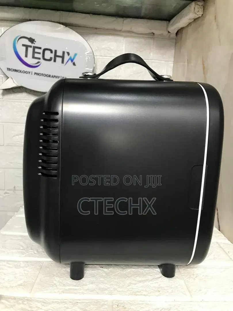 FOHERE Mini Fridge Portable 5 Liter Small Fridge Cooler & Warmer AC/DC