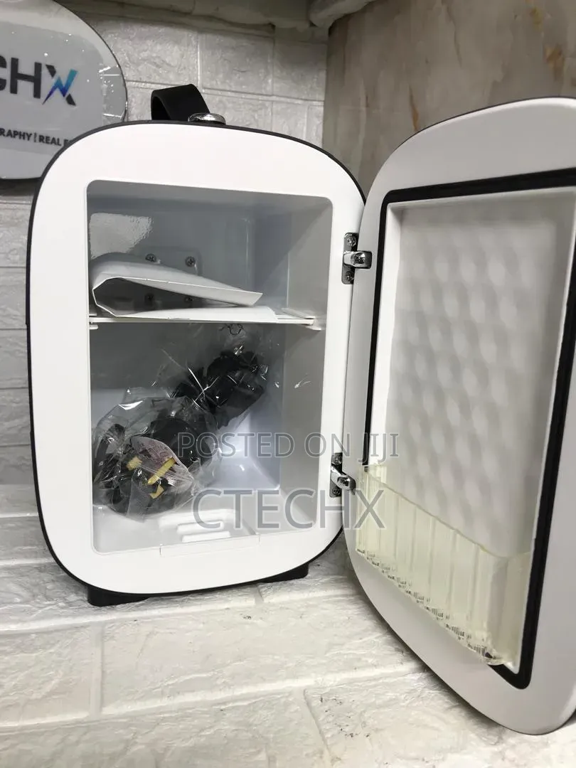 FOHERE Mini Fridge Portable 5 Liter Small Fridge Cooler & Warmer AC/DC
