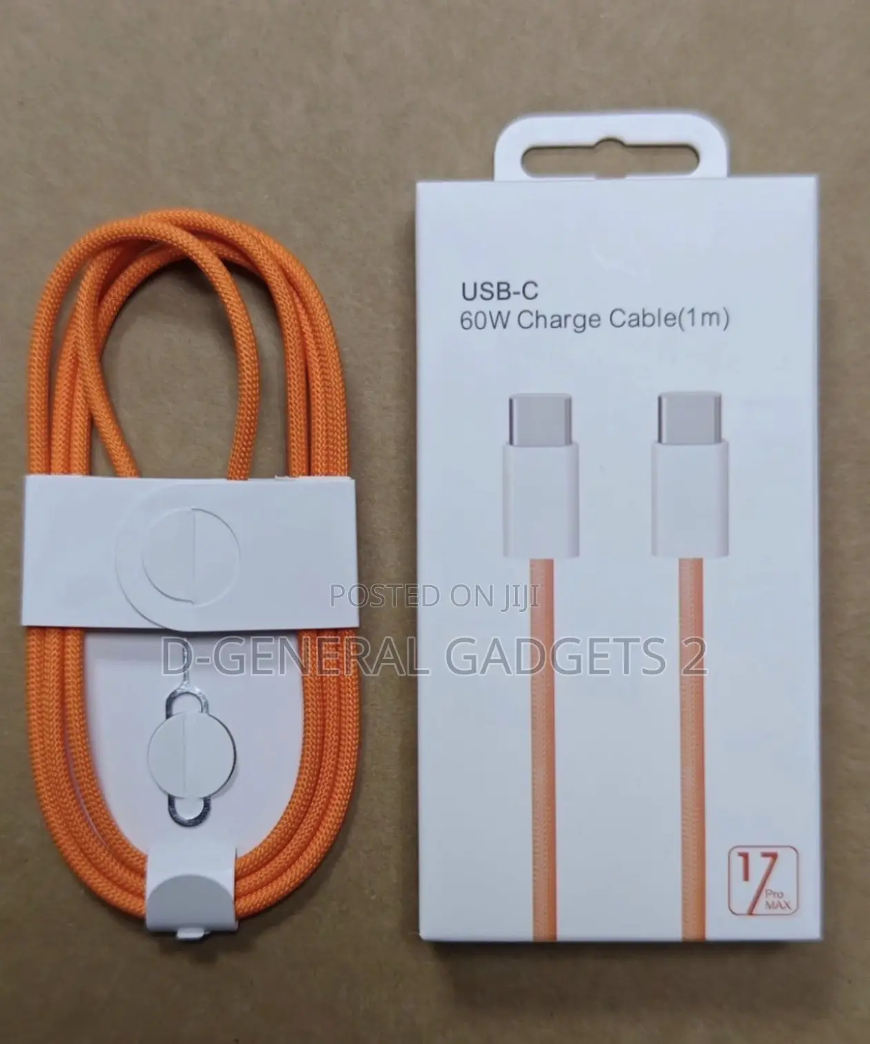 iPhone 17 Series Fabric Cable (60w)