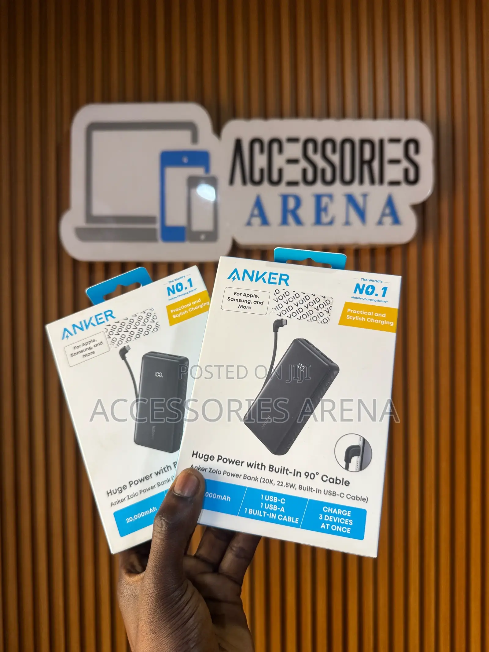 Anker Zolo Powerbank (20,000mAh, 22.5W Fast Charge)