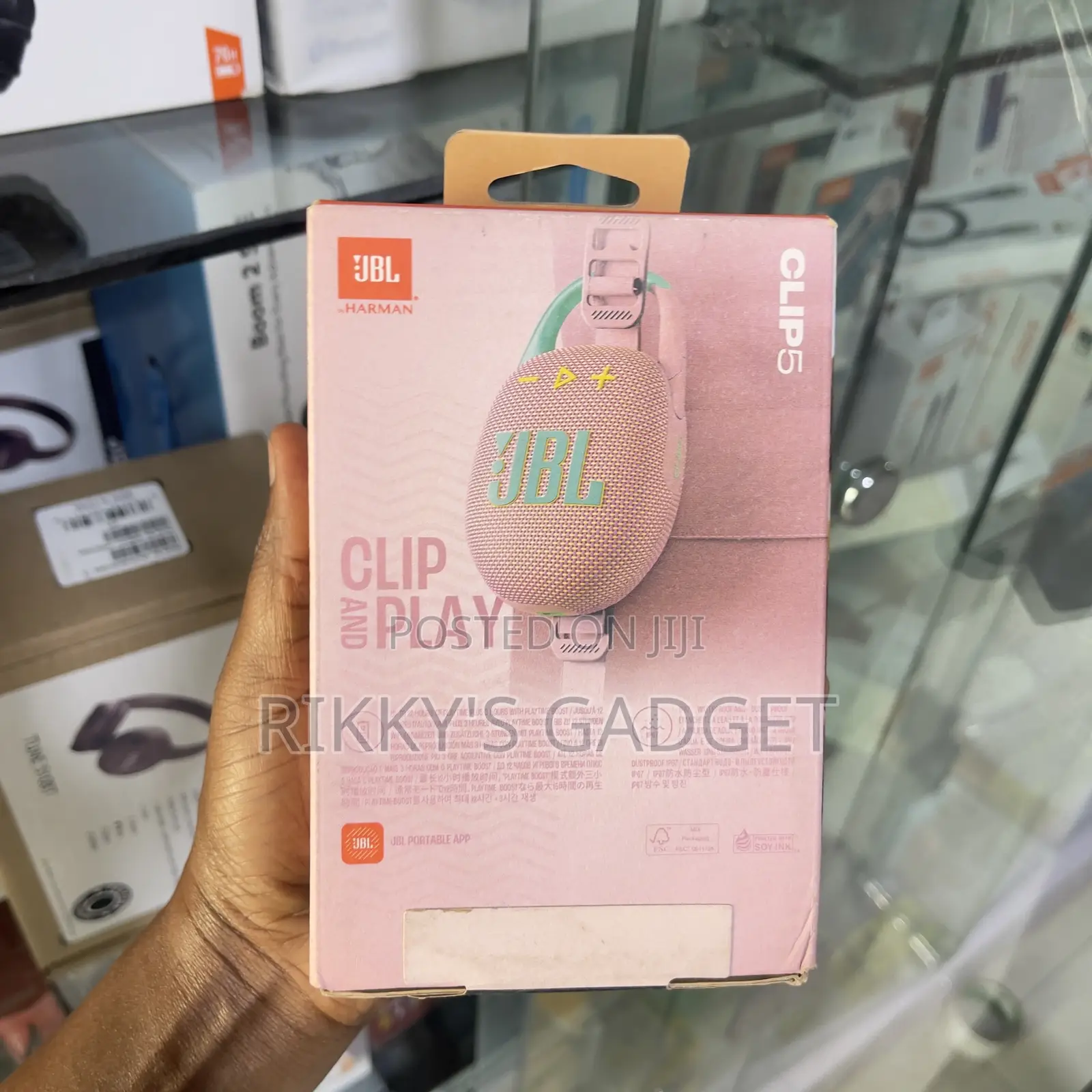 JBL Clip 5 Portable Waterproof Bluetooth