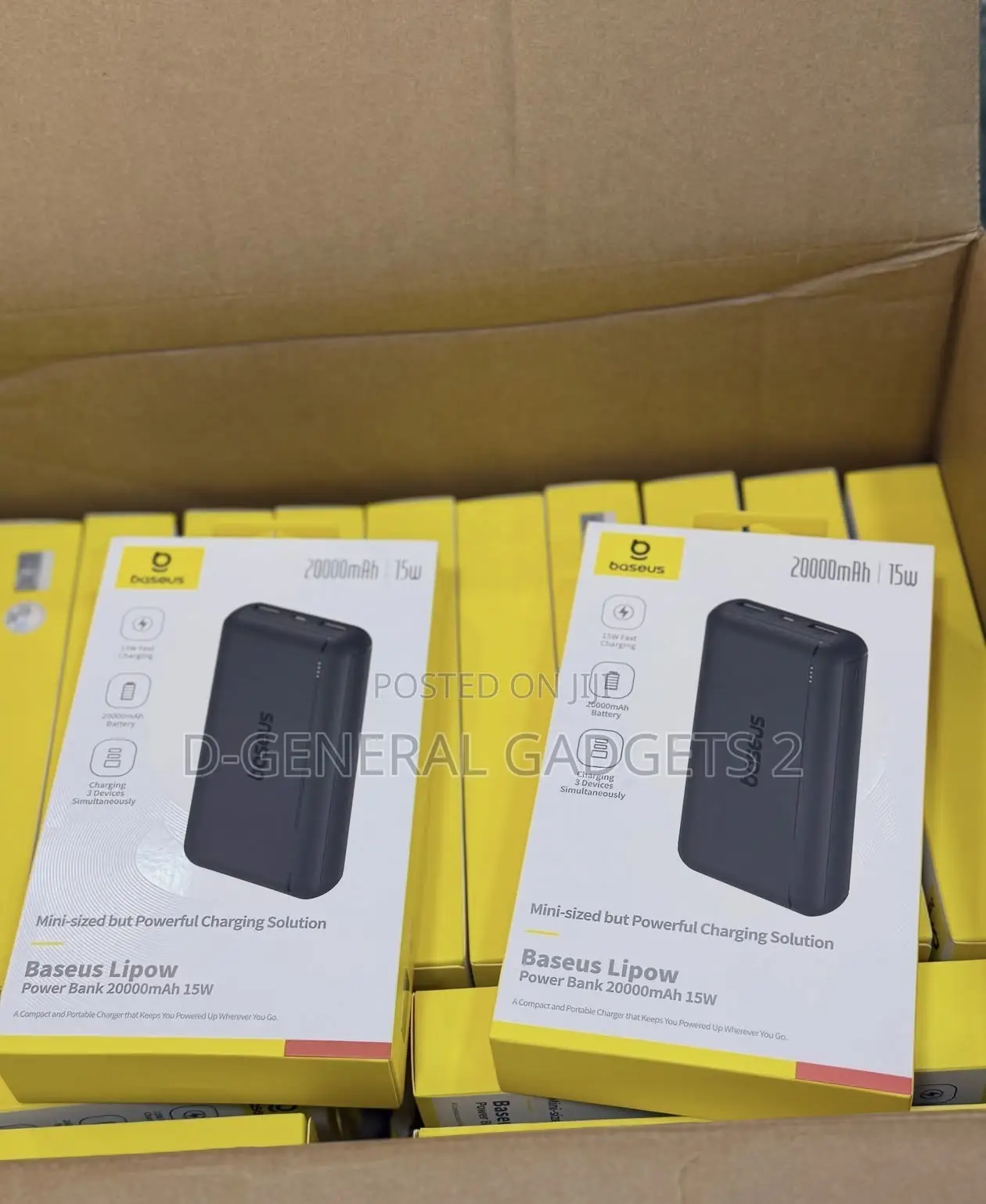 Baseus Bipow 20,000mah 15w Powerbank