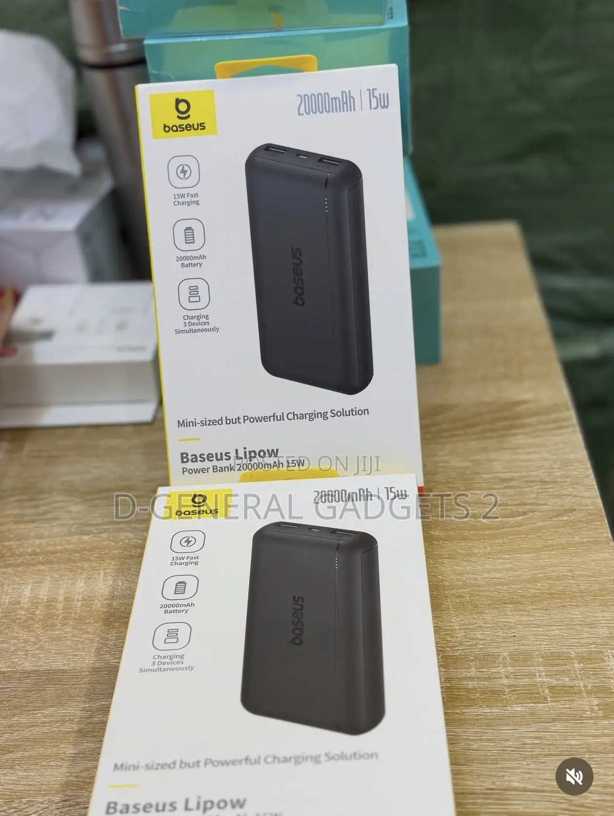 Baseus Bipow 20,000mah 15w Powerbank