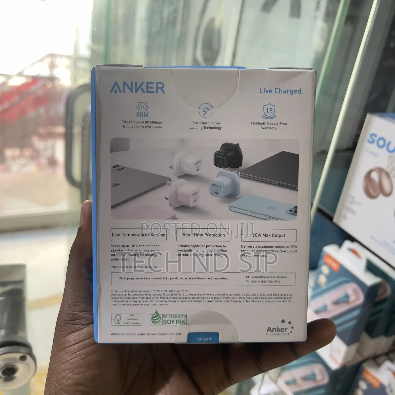 Anker Zolo Charger Power Port Iii 20w