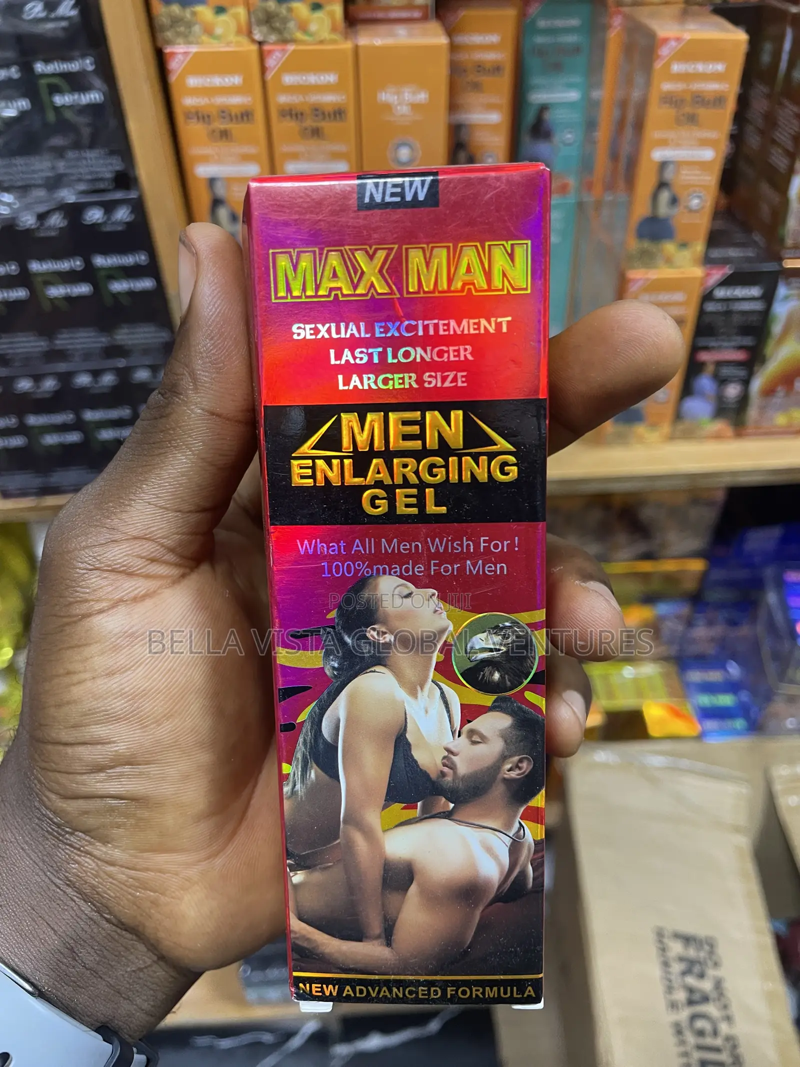 Red Pack Maxman Dick Enlargement & Lonhlasting Cream