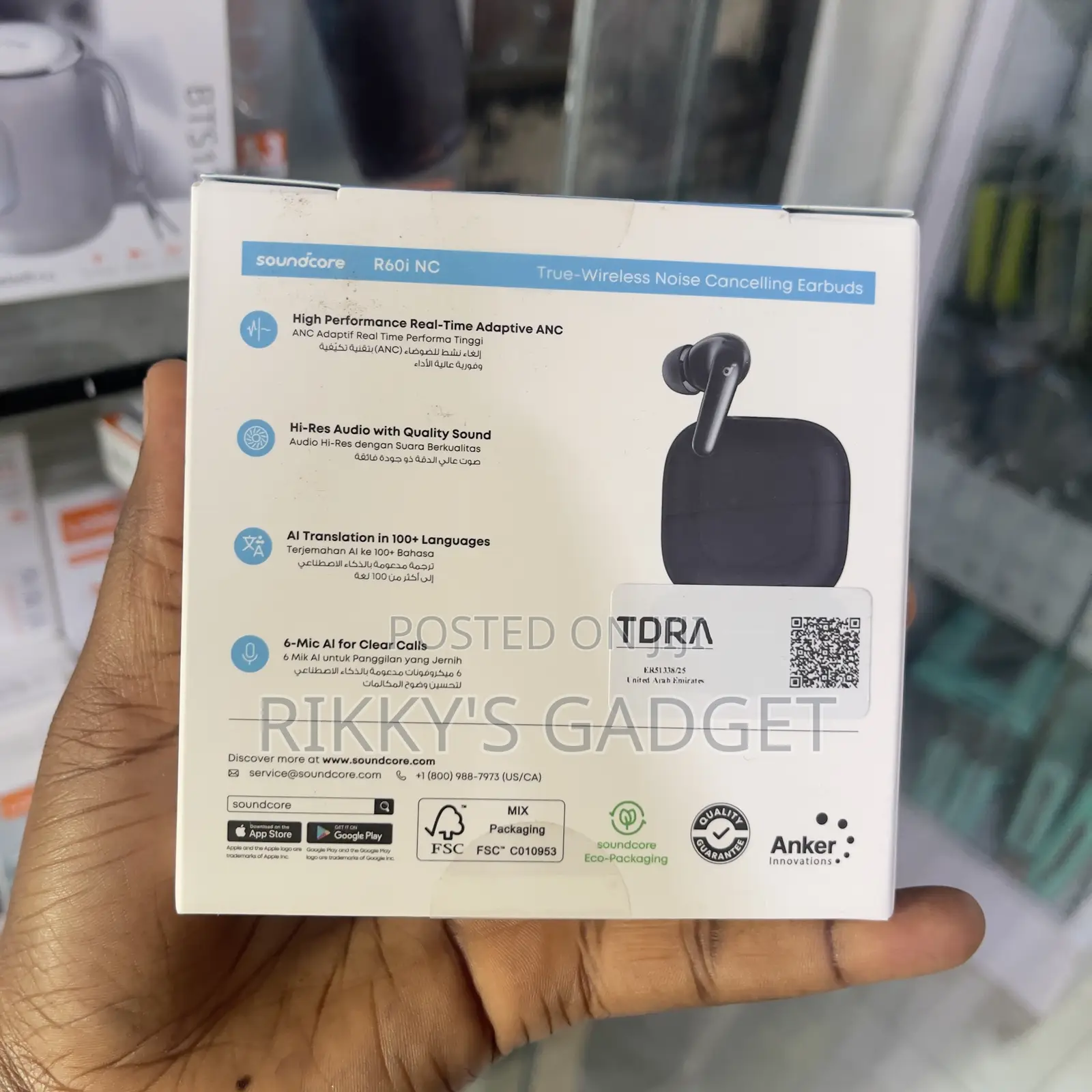 Anker Soundcore R60i Nc Wireless Earbuds