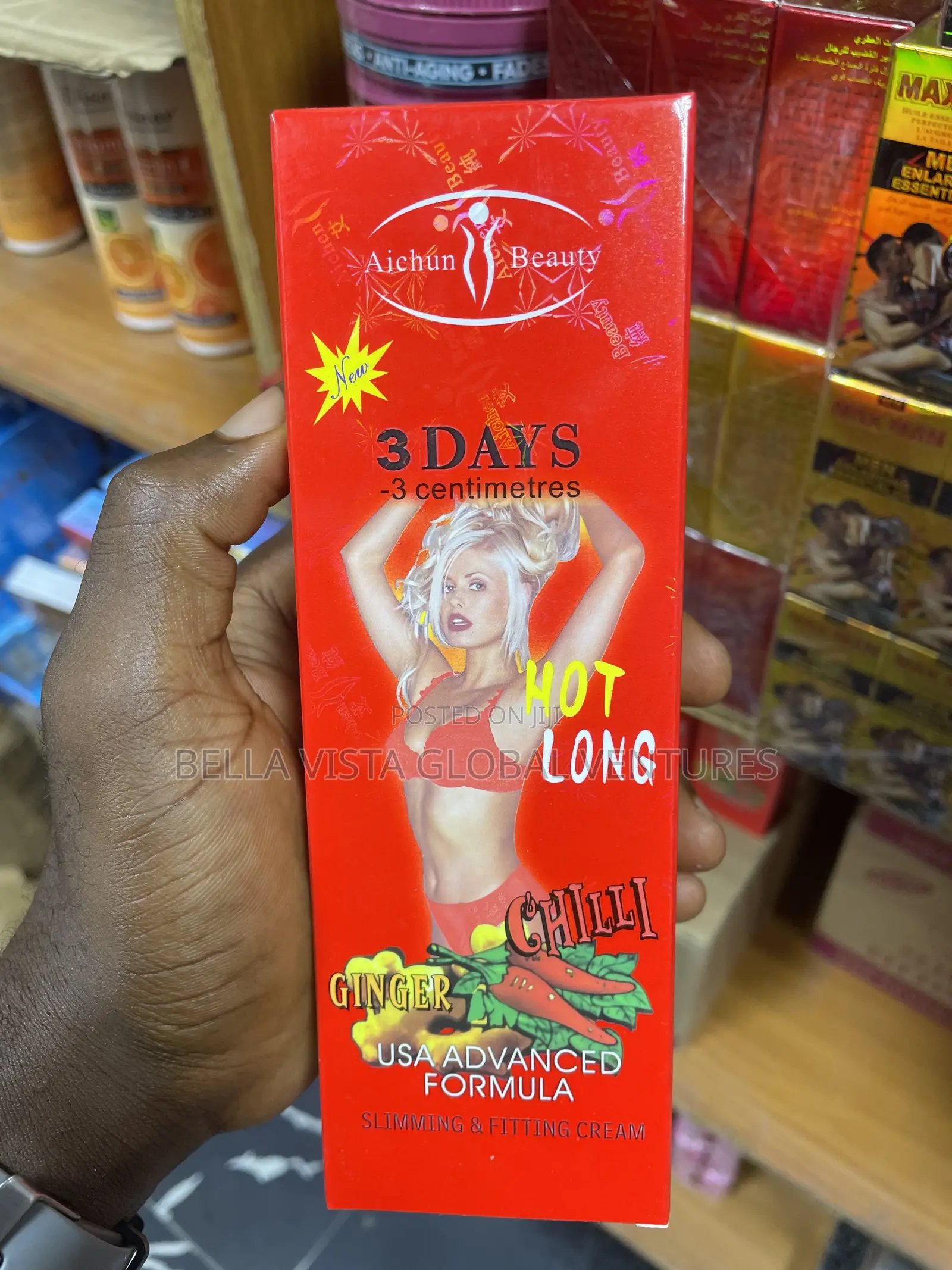 Aichun Beauty Advanced Hot Ginger & Chili Body Slimming &Fitting Cream