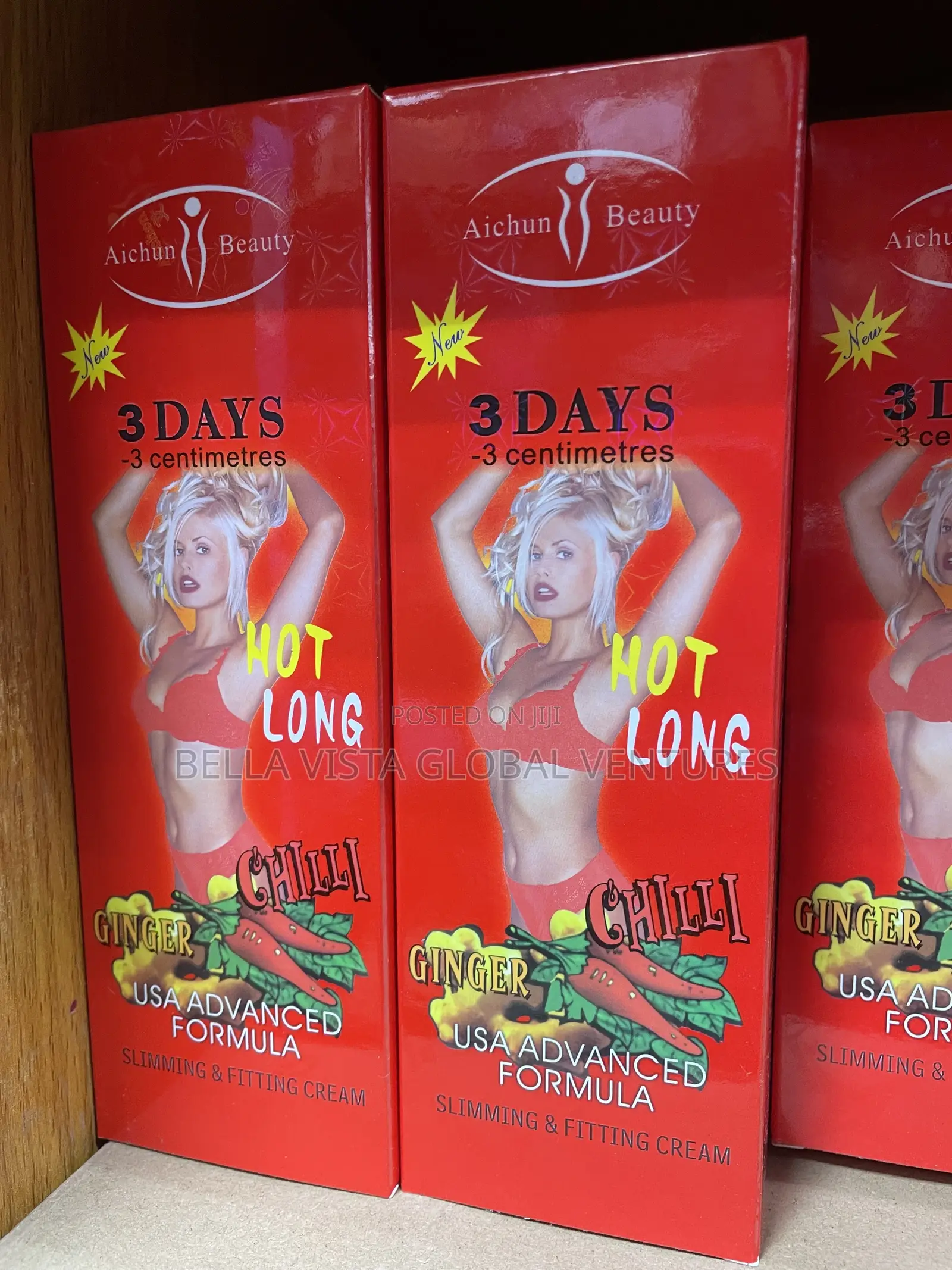 Aichun Beauty Advanced Hot Ginger & Chili Body Slimming &Fitting Cream