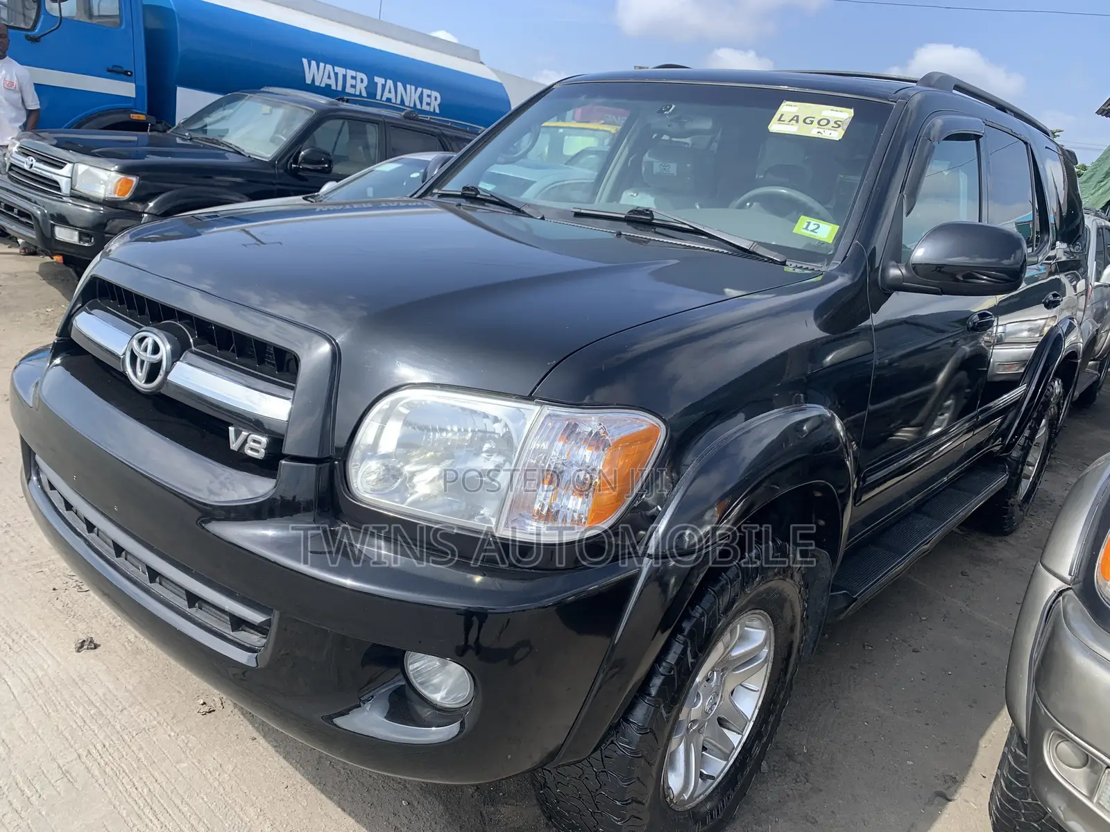 Toyota Sequoia Limited 4dr SUV 4WD (4.7L 8cyl 5A) 2007 Black