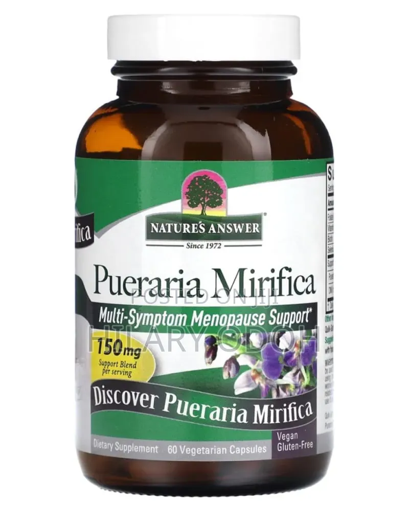 Nature's Answer Pueraria Mirifica, 150 Mg, 60 Vegetarian Capsules