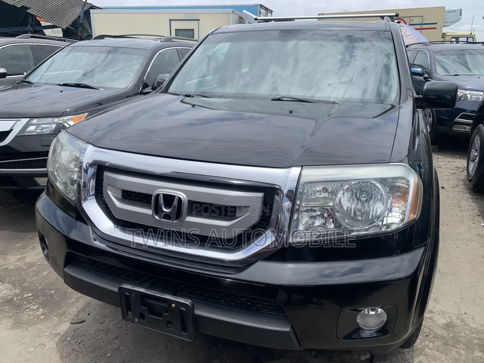 Honda Pilot Touring w/RES/Navi 4WD (3.5L 6cyl 5A) 2011 Black