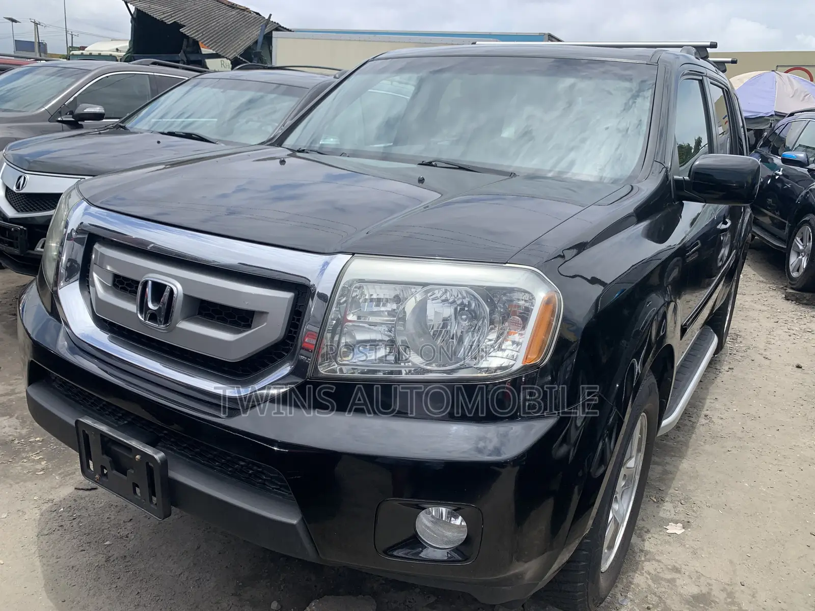 Honda Pilot Touring w/RES/Navi 4WD (3.5L 6cyl 5A) 2011 Black