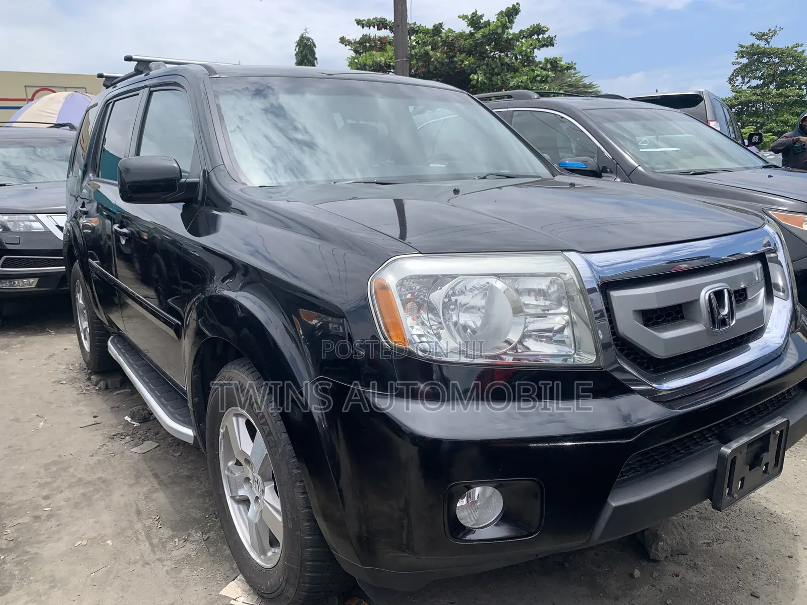 Honda Pilot Touring w/RES/Navi 4WD (3.5L 6cyl 5A) 2011 Black