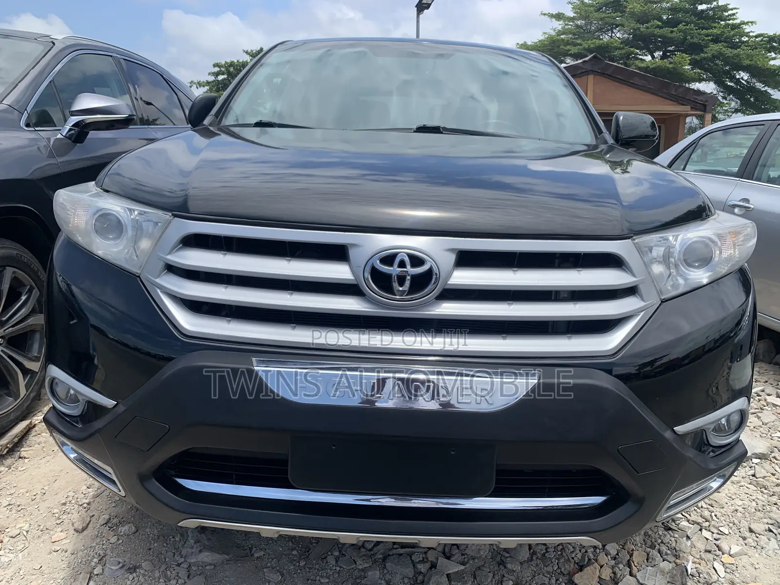 Toyota Highlander Limited 2012 Black