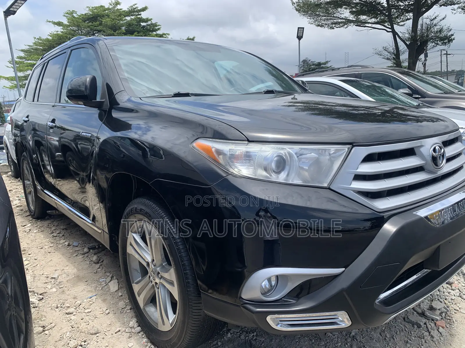Toyota Highlander Limited 2012 Black