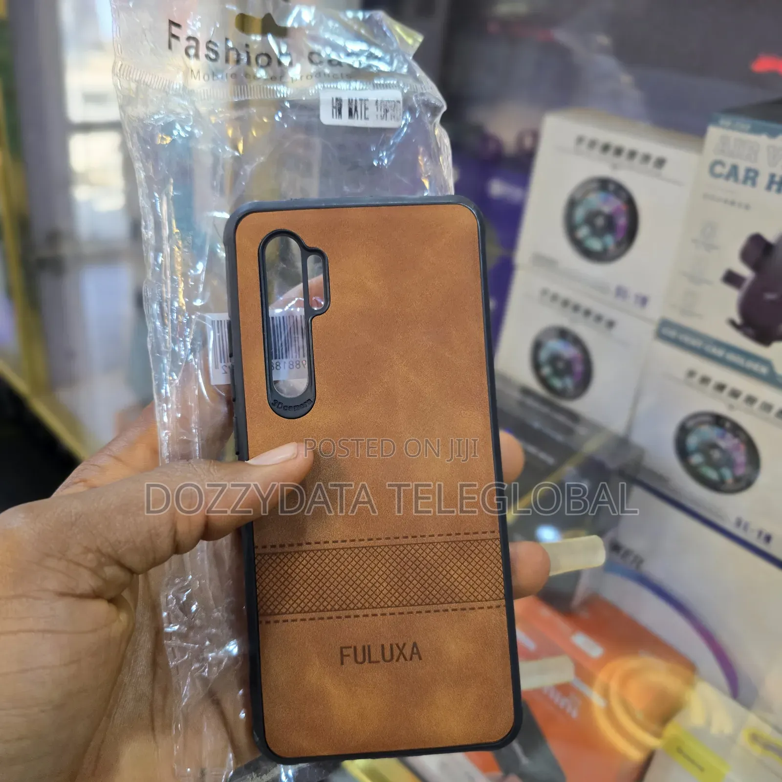 Xiaomi Mi Note 10 Lite Brown Leather Case
