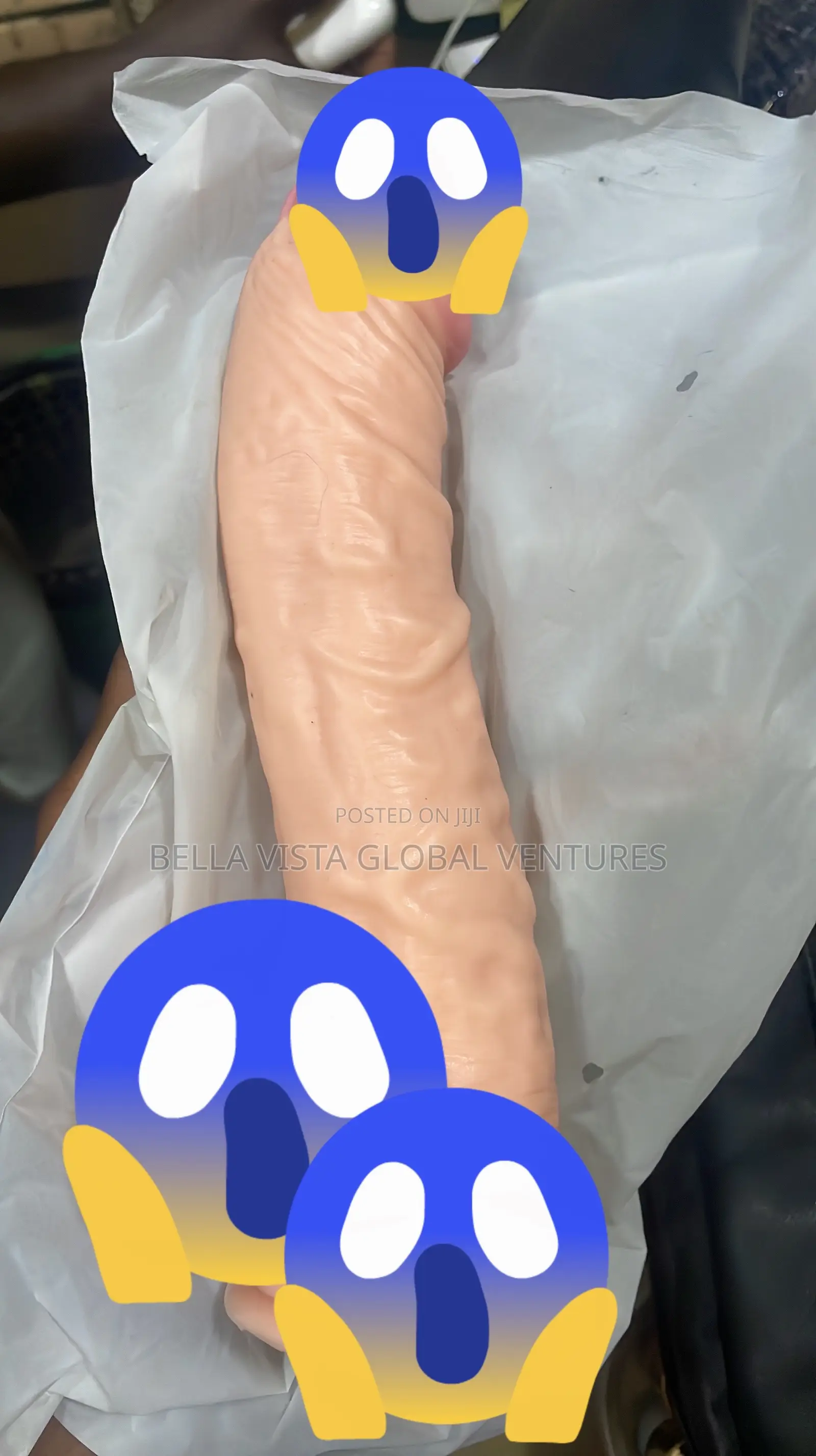 9 Inches Realistic Dildo With Vein & Gummy