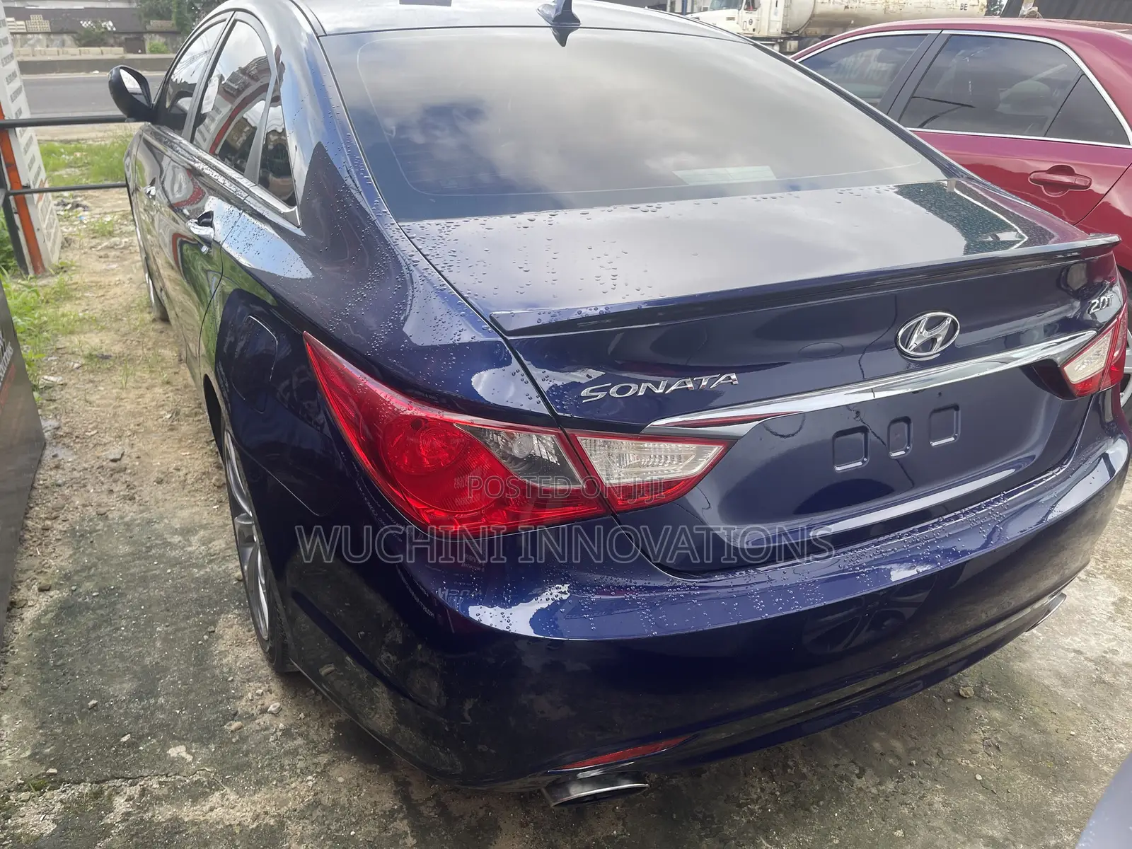 Hyundai Sonata SE 2.0T Sedan FWD (2.0L 4cyl 6A) 2013 Blue