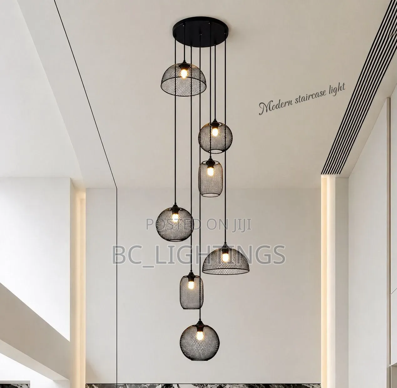 Modern Chandelier Indoor Lighting Hanging Chandeliers for Staircase