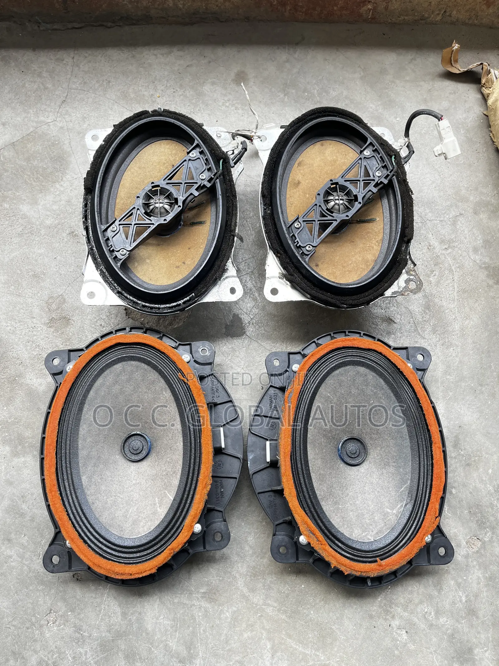 JBL Speakers for Toyota Camry Front & Back Booth From 05 to 013 Model