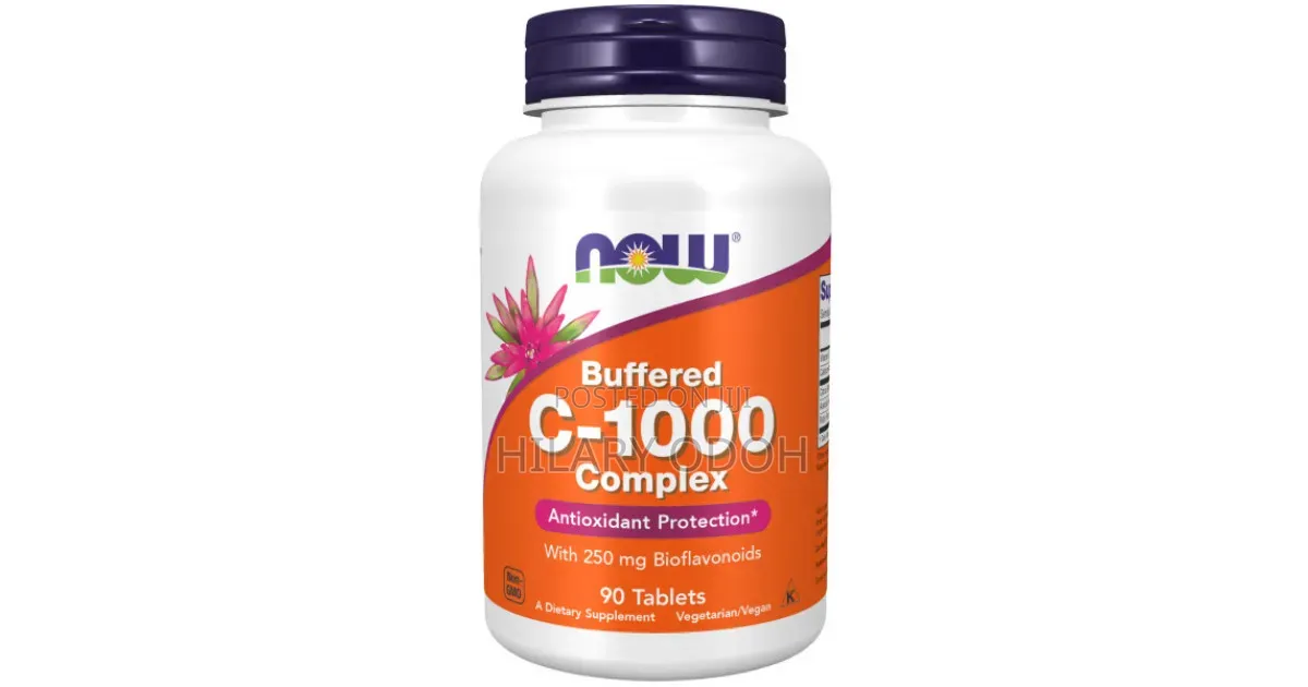 NOW Foods Buffered C-1000 Complex, 90 Tablets