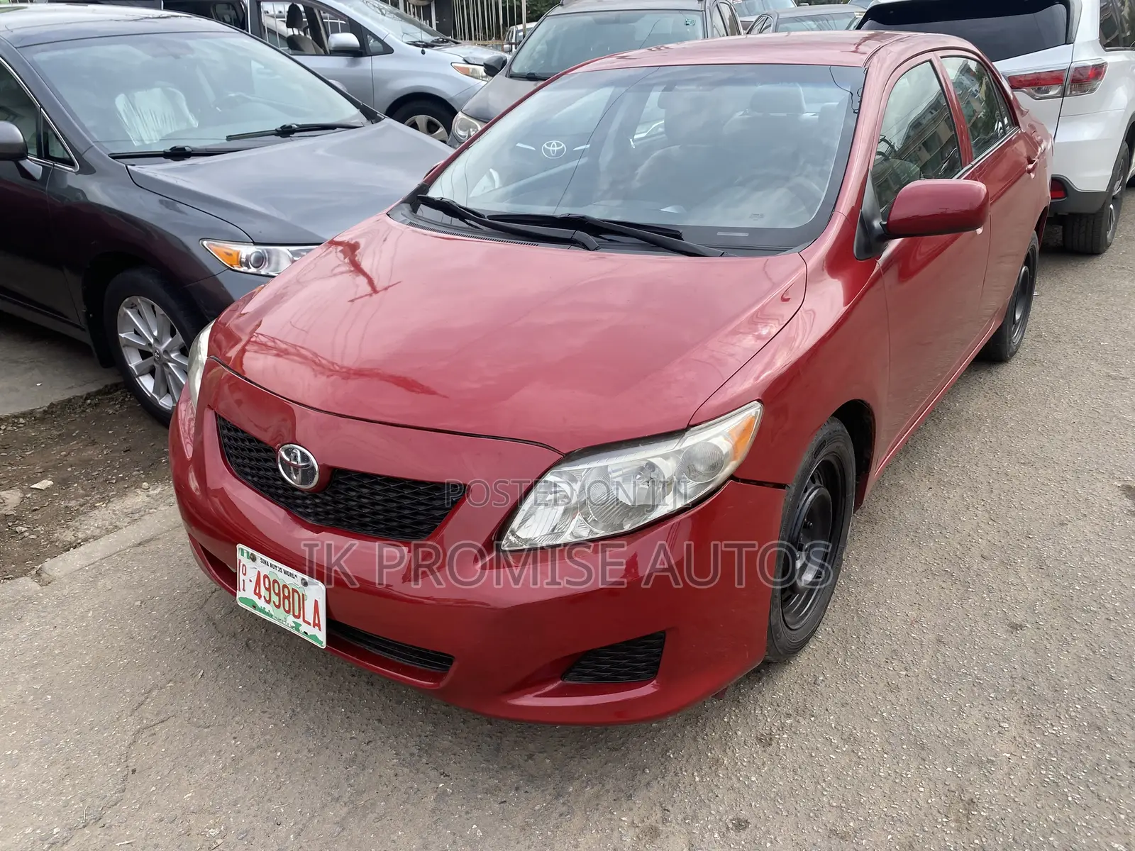 Toyota Corolla 2009 Red