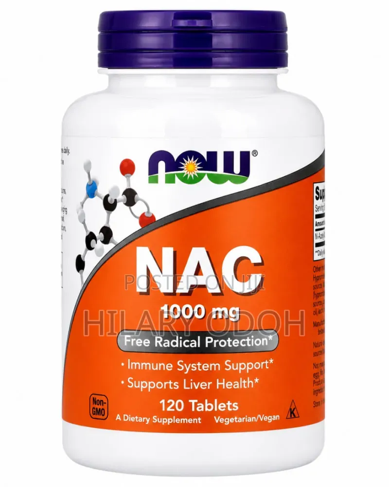 Now Foods NAC, 1,000 Mg, 120 Tablets