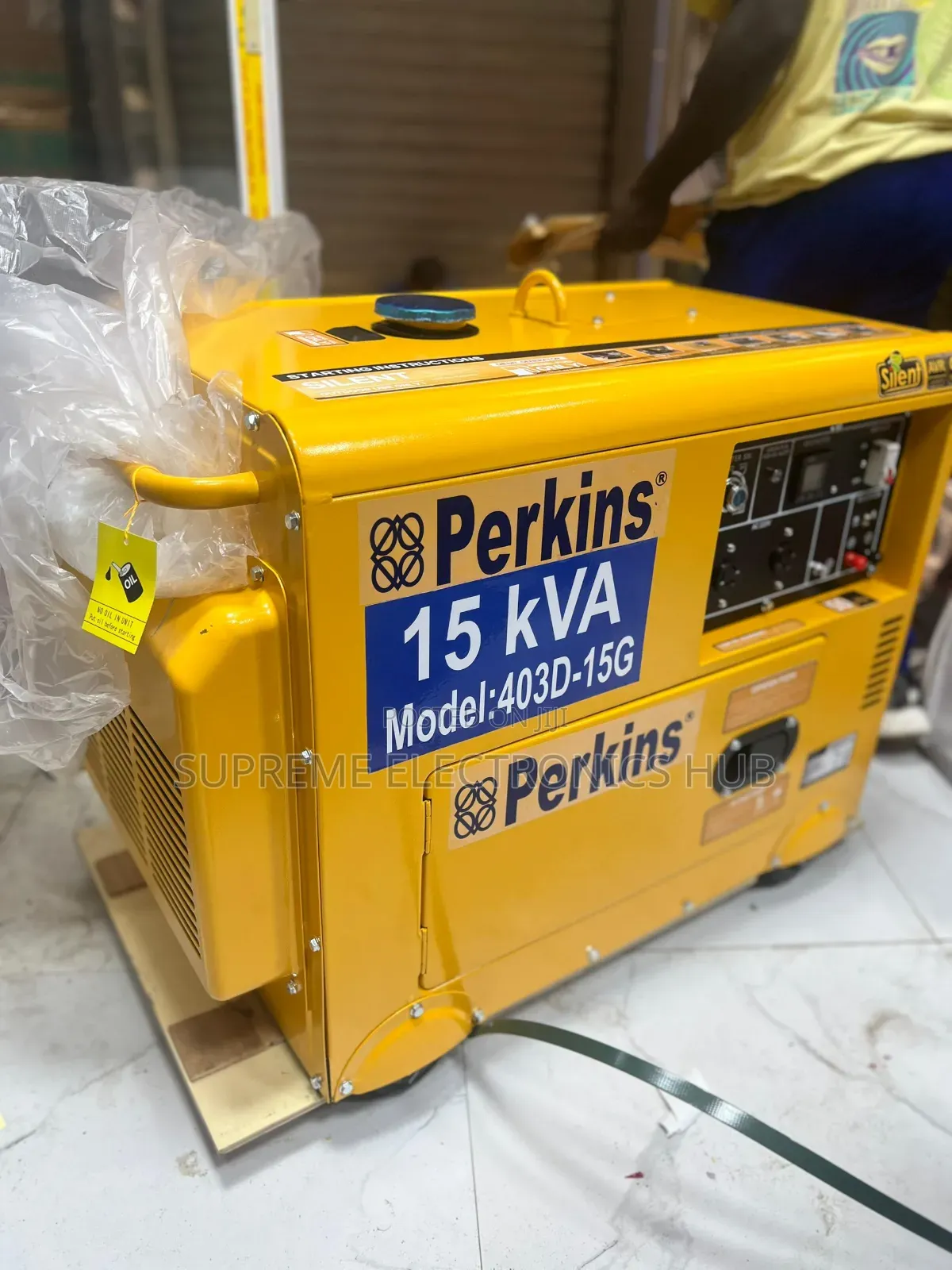 SP-15 Perkins Diesel Soundproof Generator Set With 1 Year Warranty