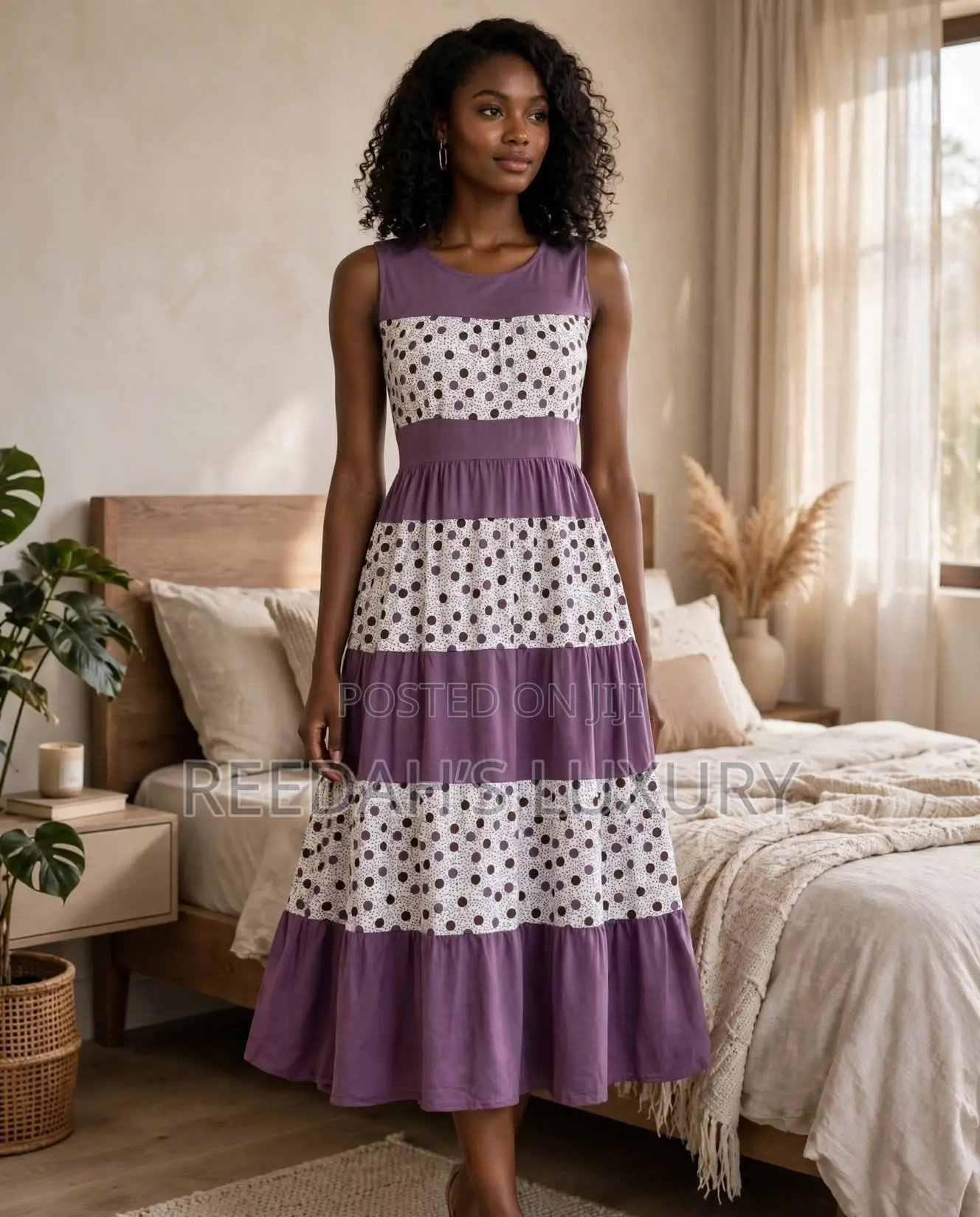 Polka Chic Lounge Dress