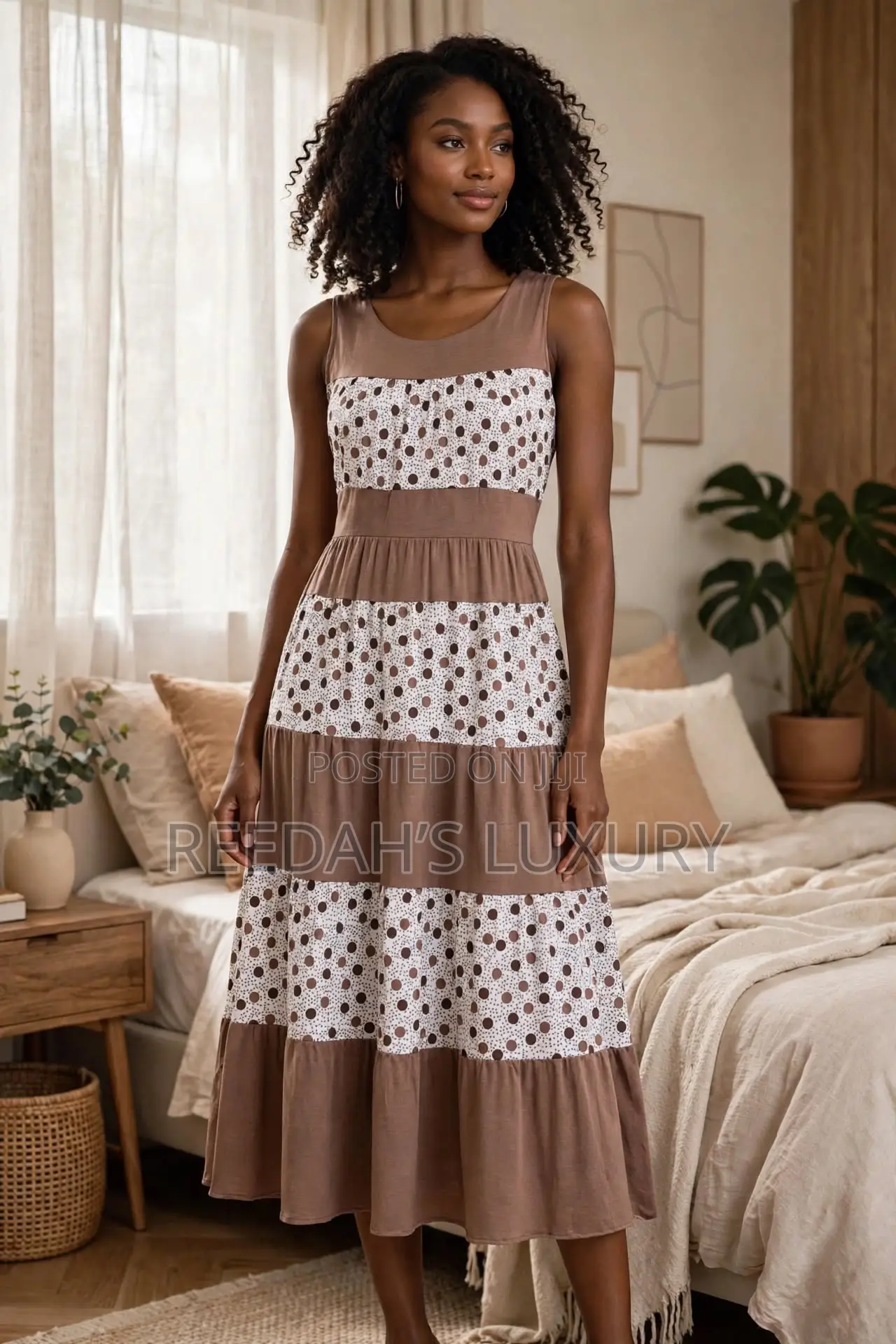 Polka Chic Lounge Dress