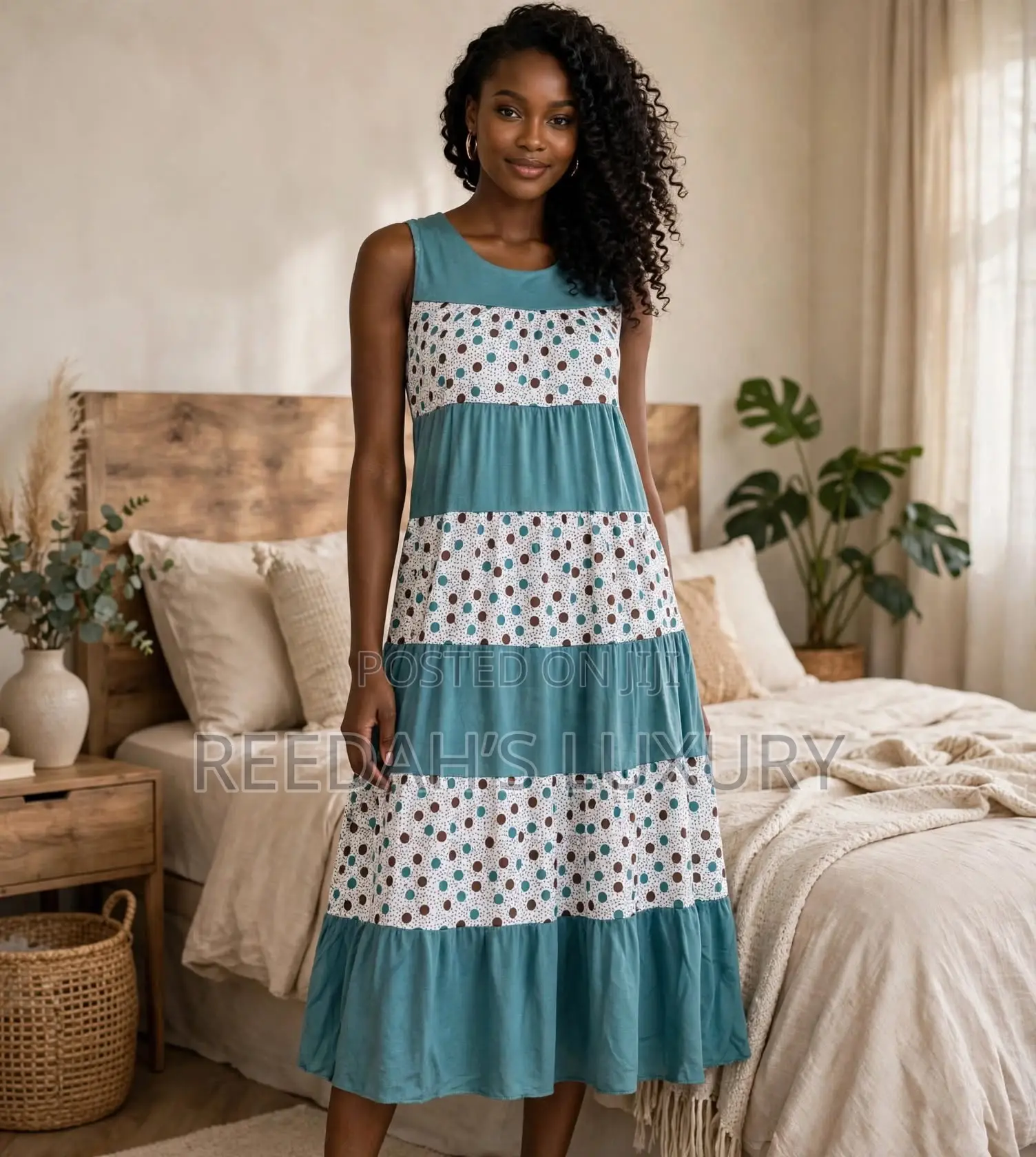 Polka Chic Lounge Dress
