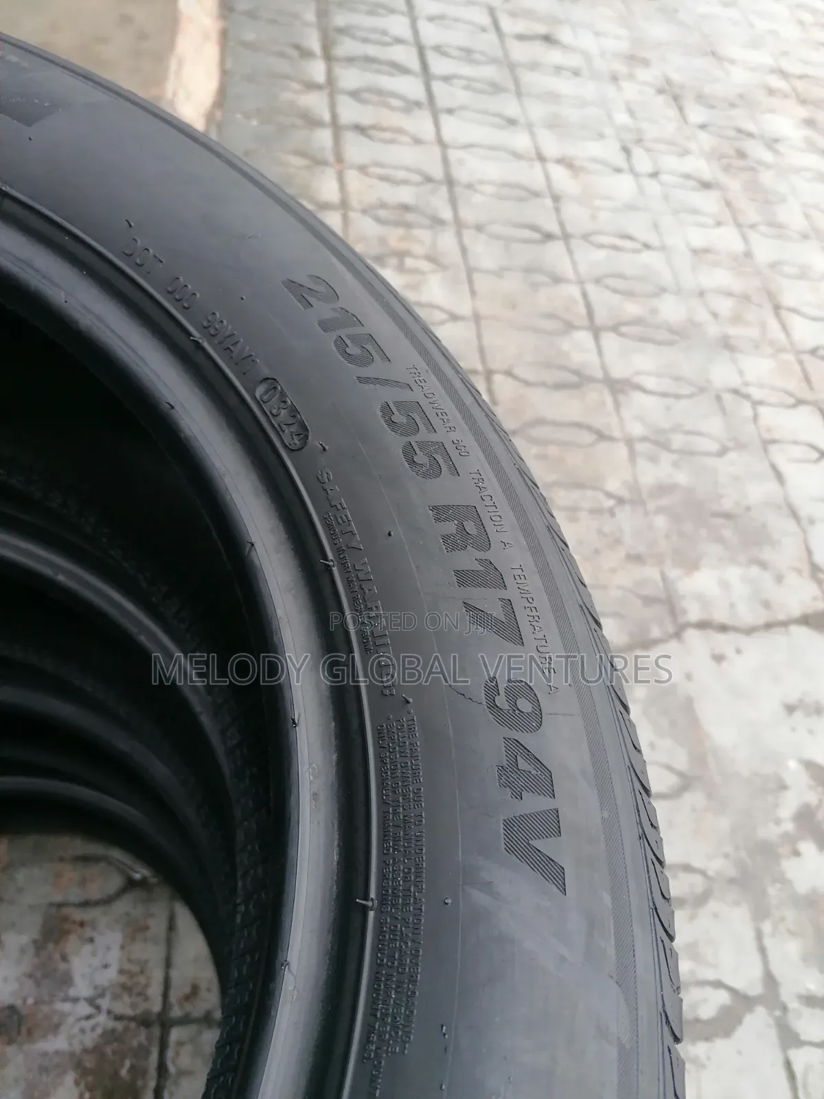 215/55r17 Grade One a Tokunbo Tires,made in U S A