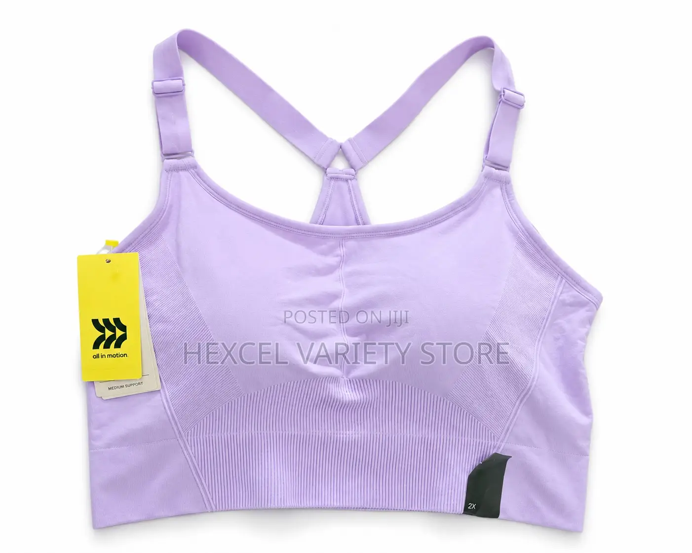 Original All in Motion Medium Support Sports Bra – Size 2X
