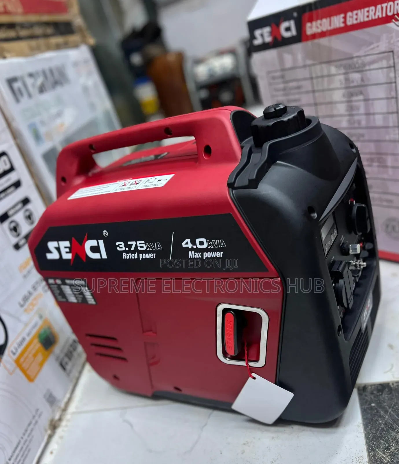 Brand New SC6800IS 3.75/4kva Senci Inverter Generator {Zero Noise}
