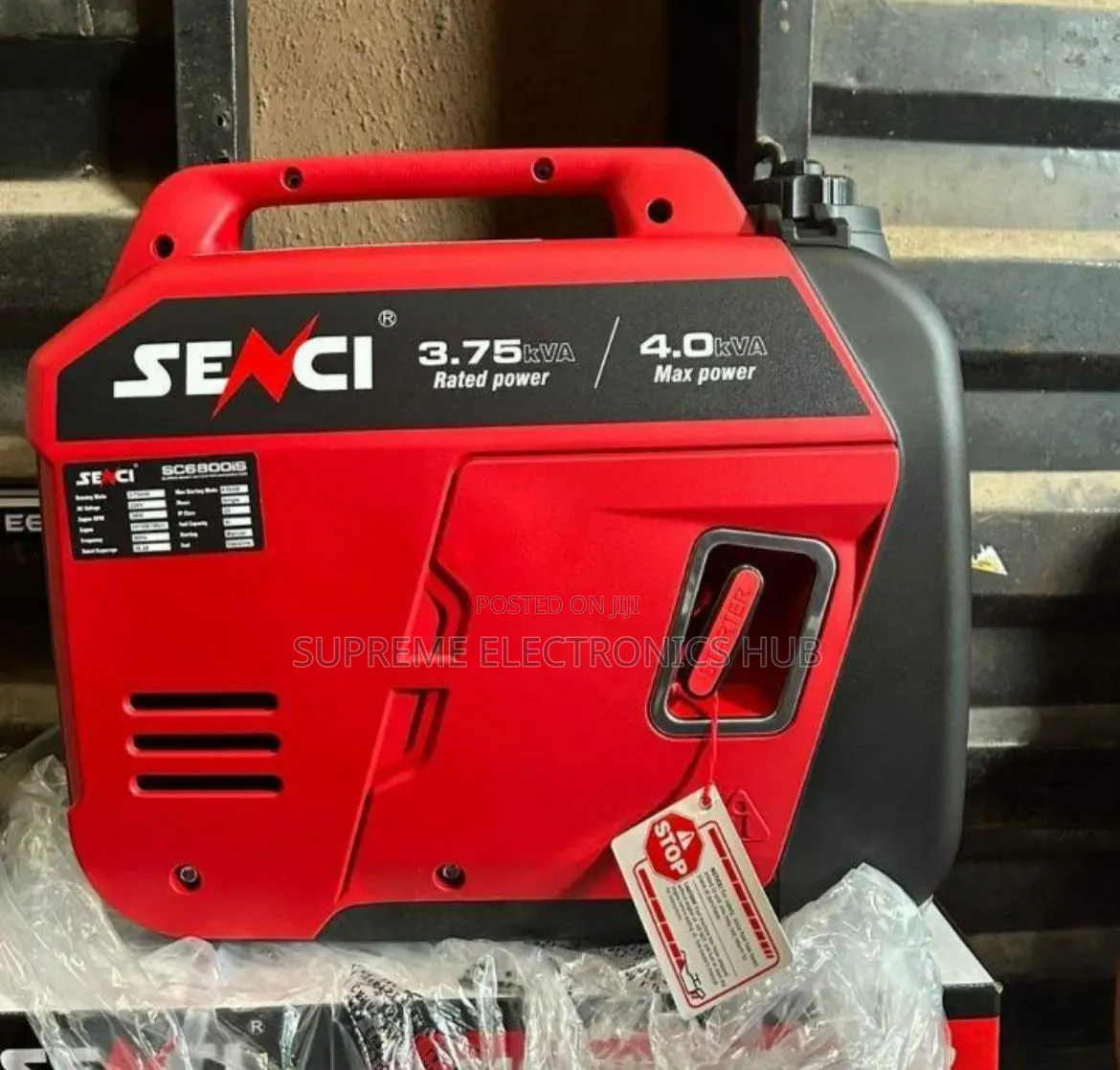 Brand New SC6800IS 3.75/4kva Senci Inverter Generator {Zero Noise}