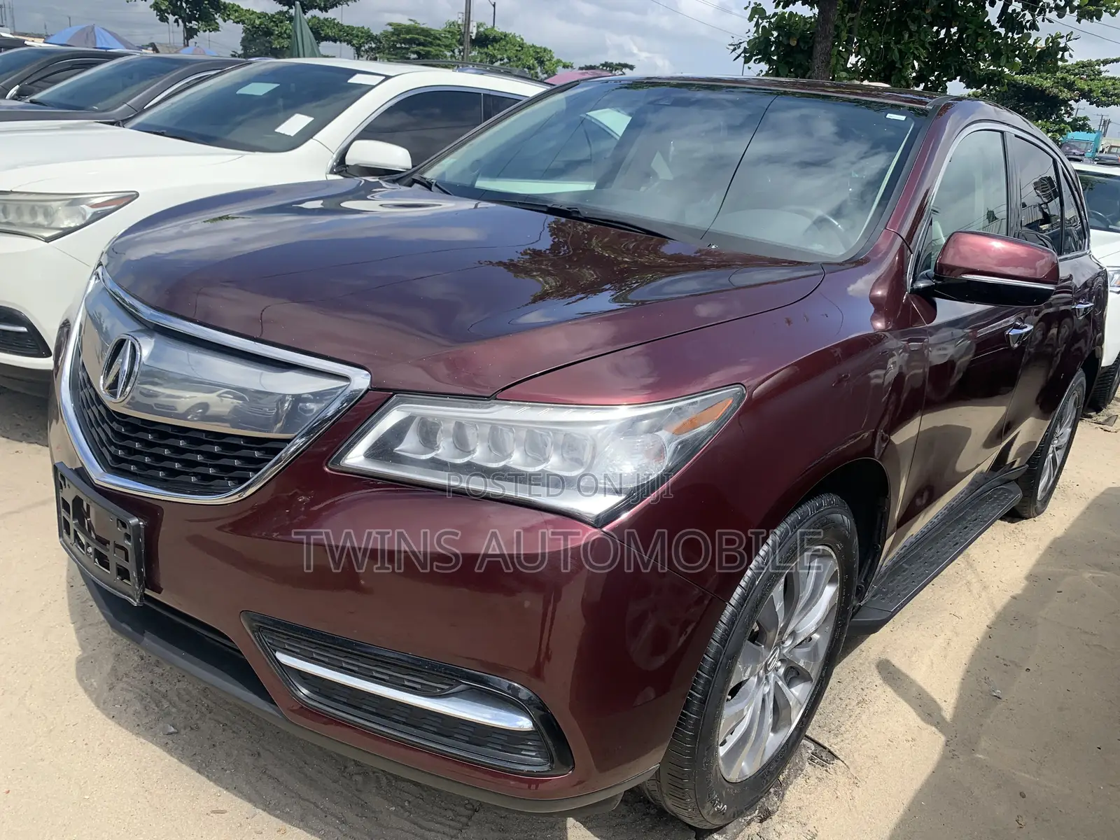 Acura MDX SH-AWD 4dr SUV AWD (3.5L 6cyl 6A) 2015 Red