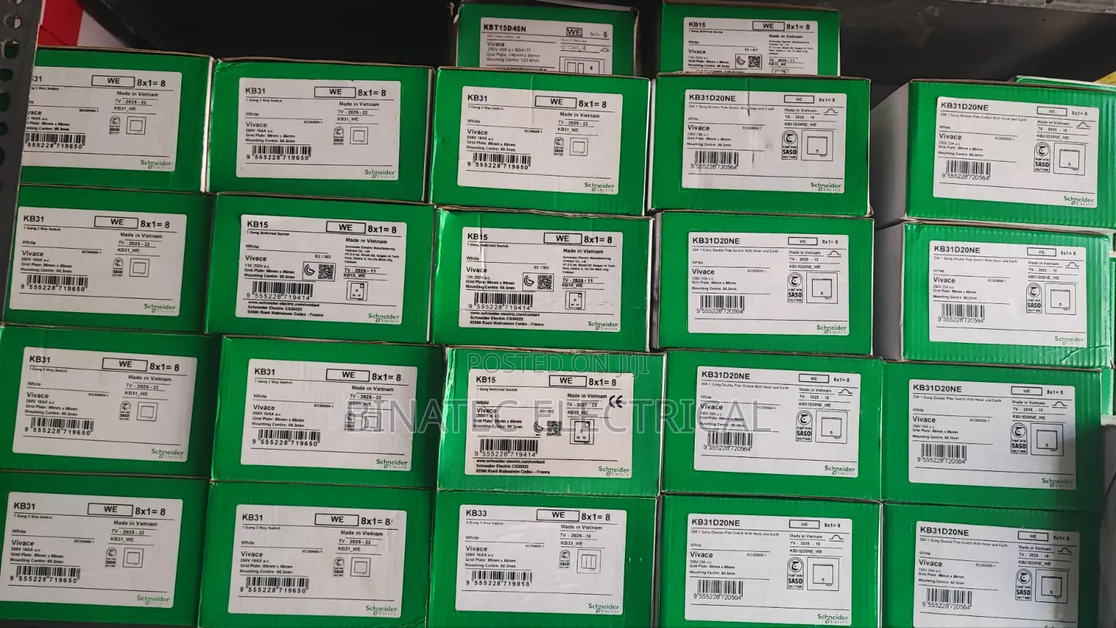 Original Schneider Switches and Sockets