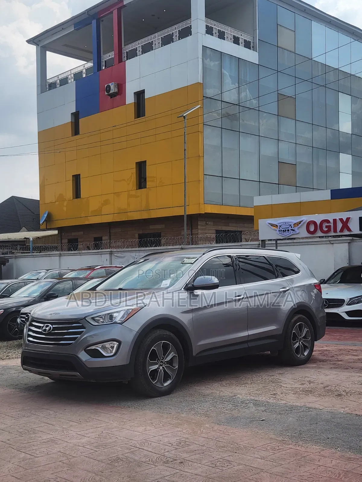 Hyundai Santa Fe 2016 Gray
