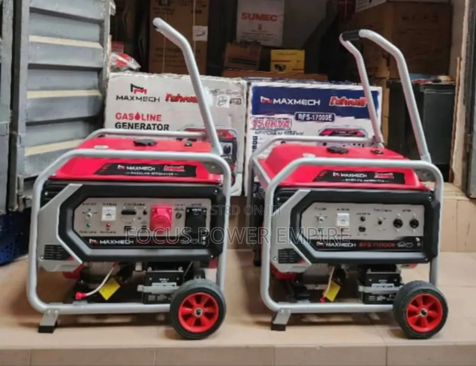 Original 15kva Maxmech Gen 3 Phase and Single 💯 Copper Coil