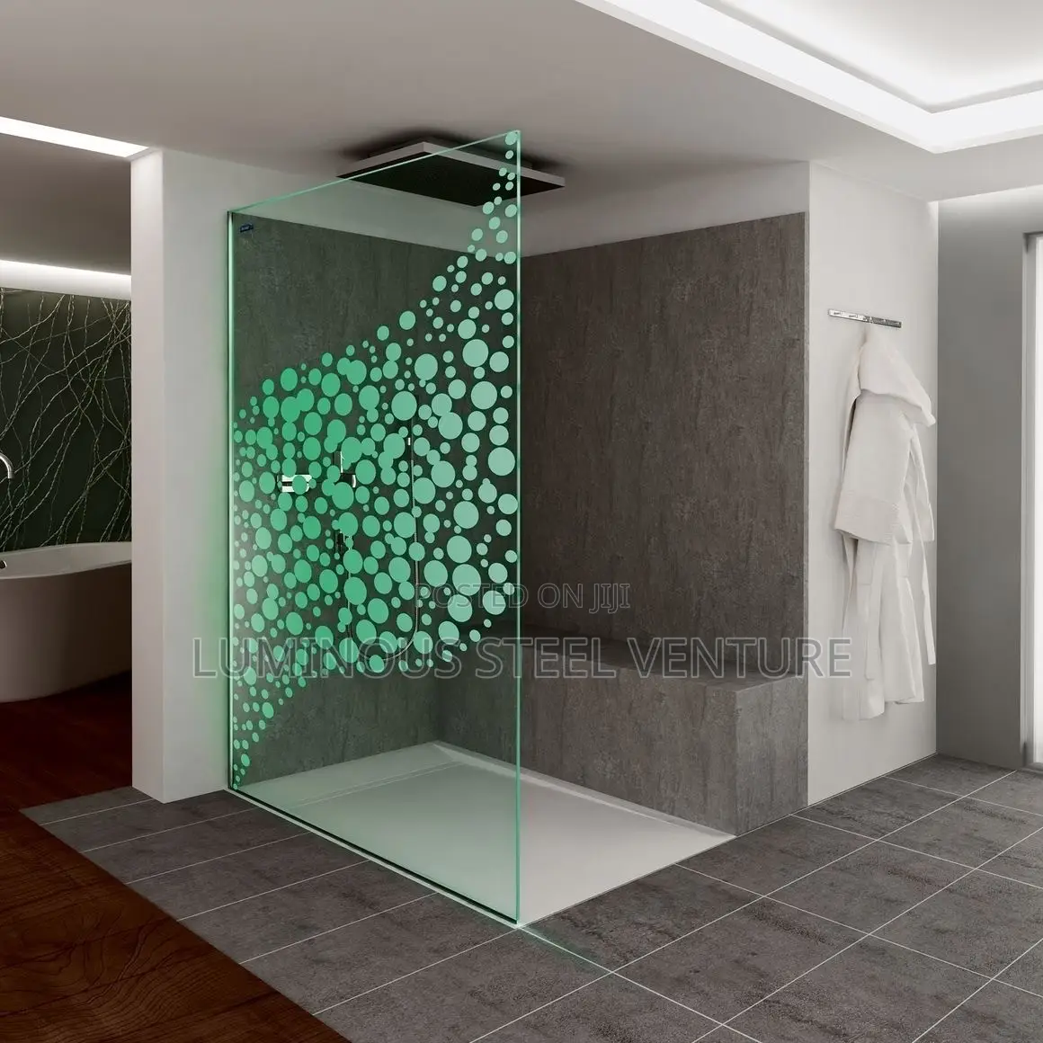Get Your 10 Mm Thick Frosted Shower Fix From Us. Product CNG