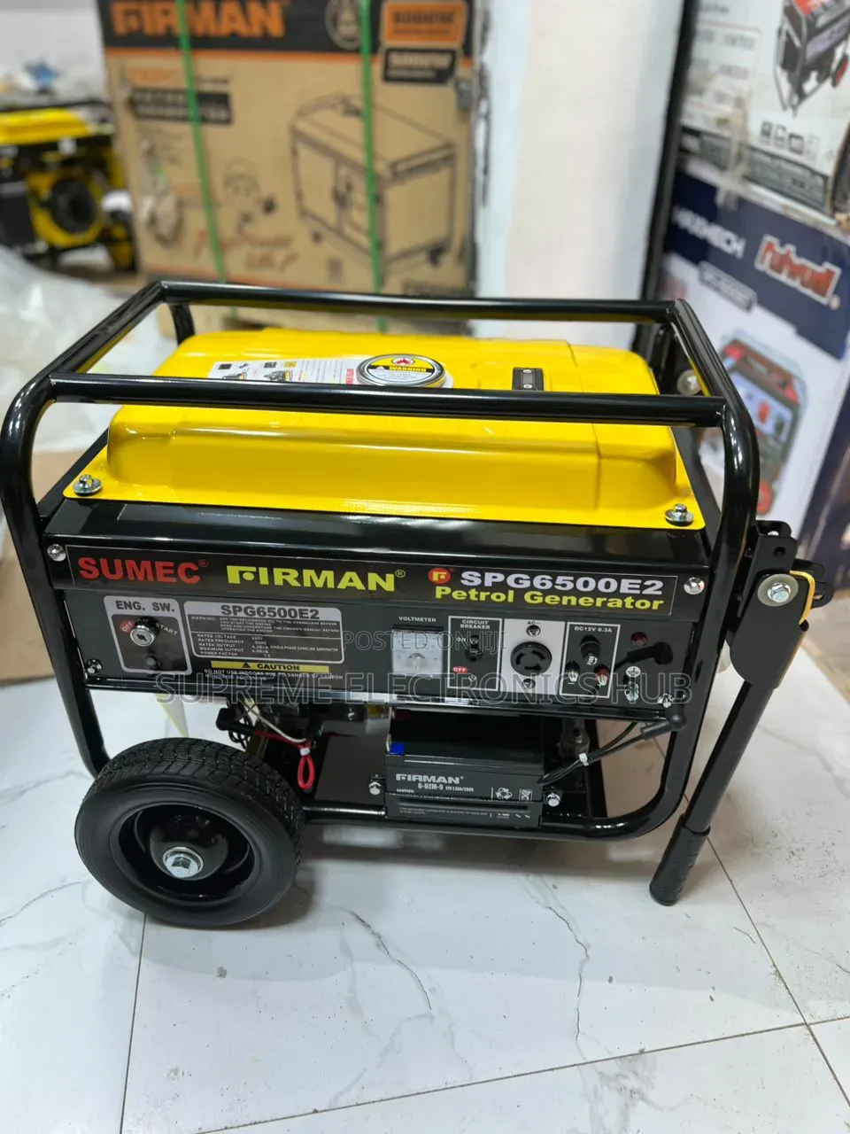 Sumec Firman SPG6500E2 4.5KVA 100% Copper Wire Petrol Generator Set