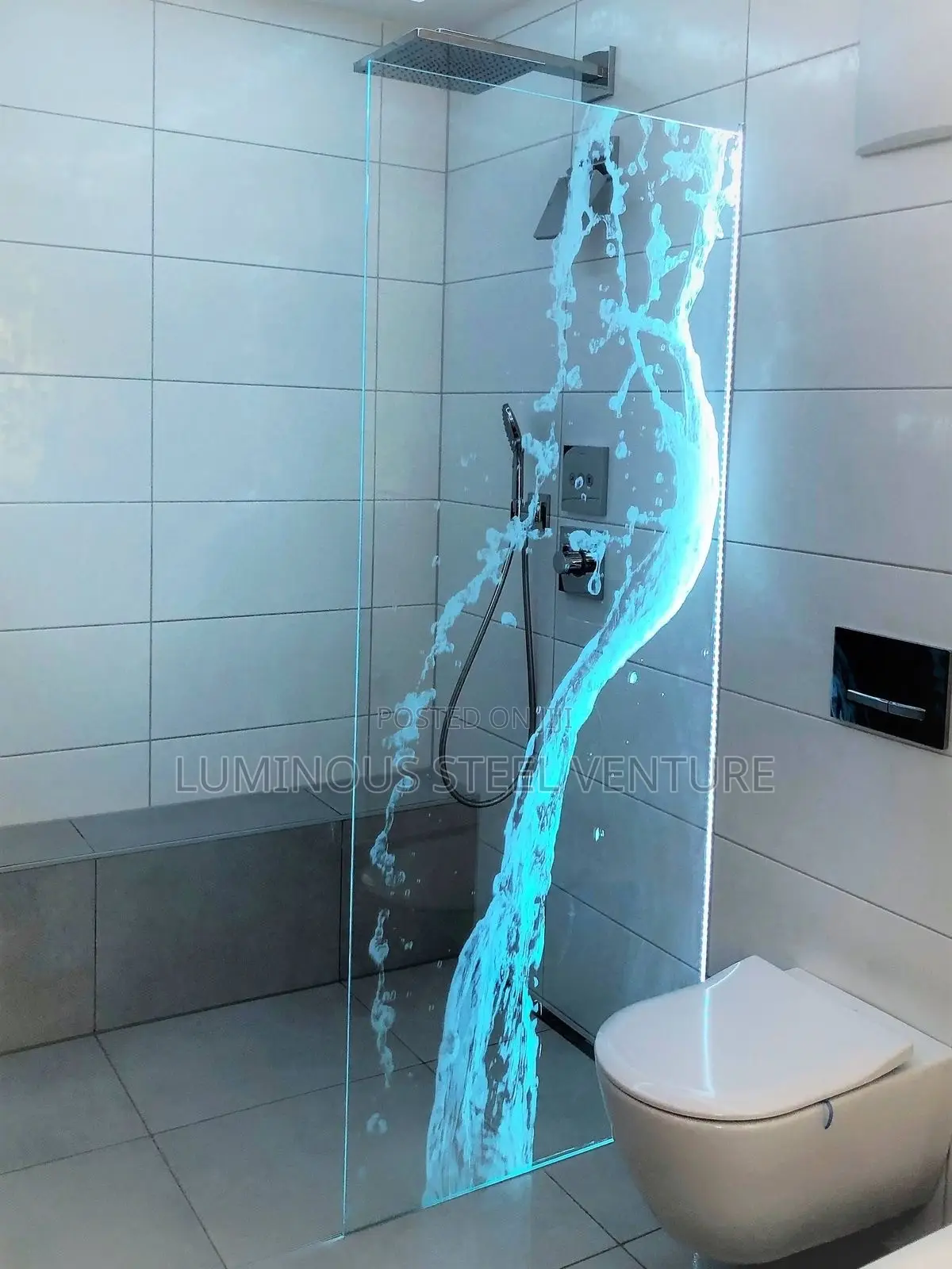Get Your 10 Mm Thick Frosted Shower Fix From Us. Product CNG