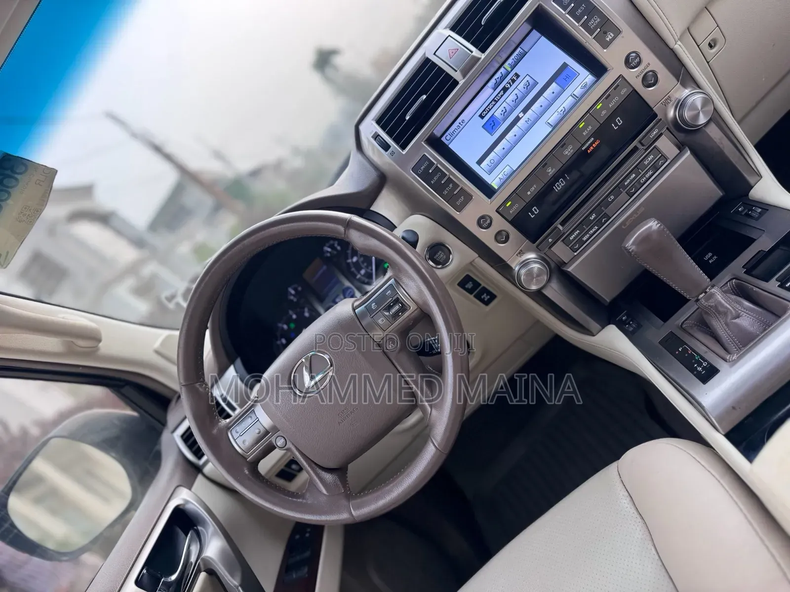 Lexus GX 2012 Maroon