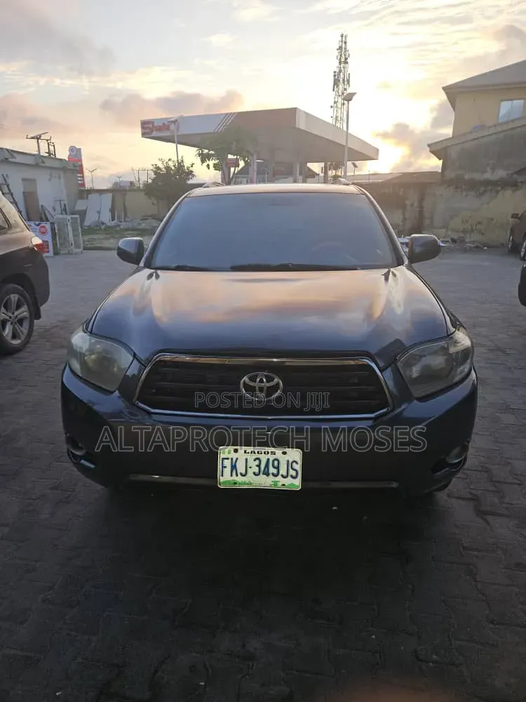 Toyota Highlander Sport 2008 Gray
